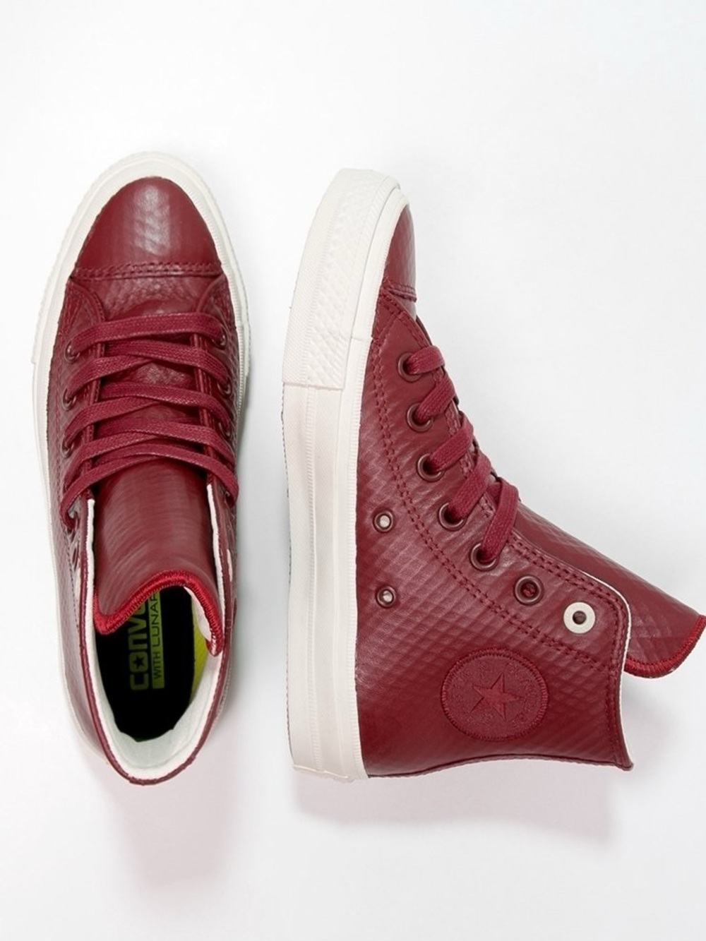 Converse Chuck Taylor All Star II High Top Mesh Backed Leather Unisex Sneakers